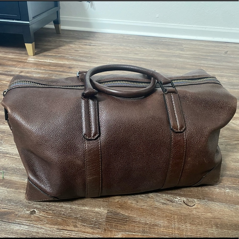 Ben Minkoff ‘Mini Wythe’ Leather Duffel Bag